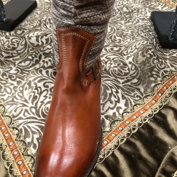 NWT Peruvian leather and Wool Boots size7 - Picture 4 of 8